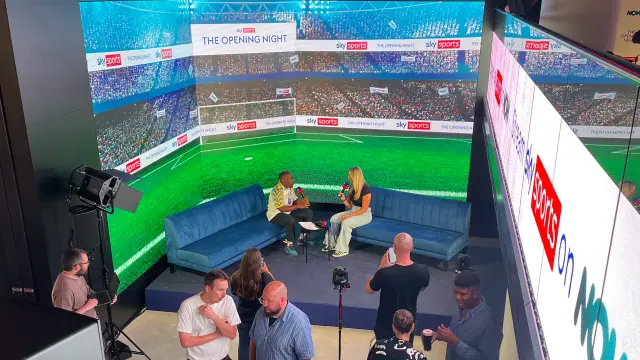 A live gaming and broadcast event inside Piccadilly Lights The Venue